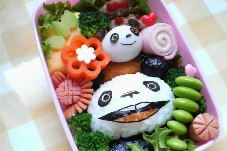 キャラ弁 パンダコパンダ レシピ 作り方 By ナナママちゃん クックパッド