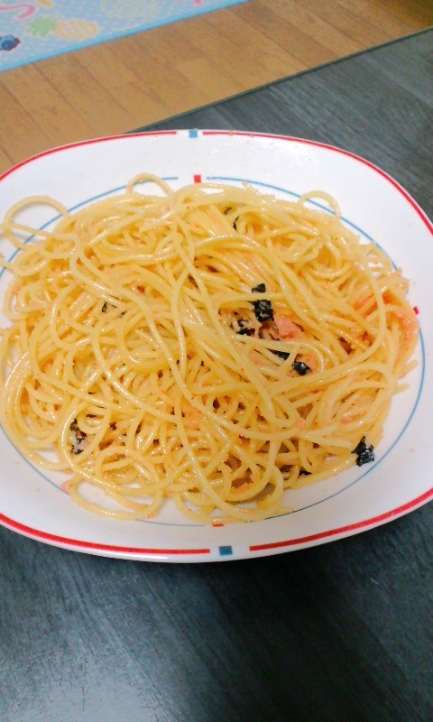 簡単！明太子スパゲティの画像