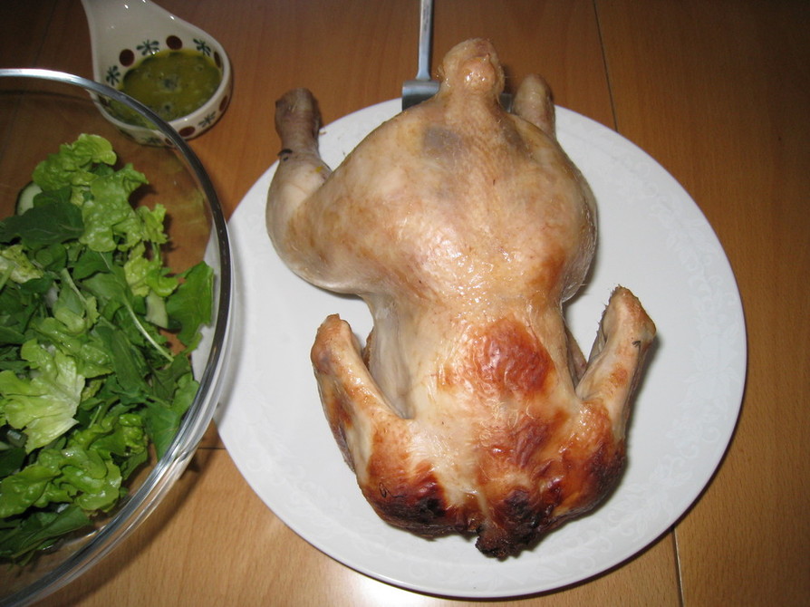 鶏の丸焼き　ドイツレシピの画像