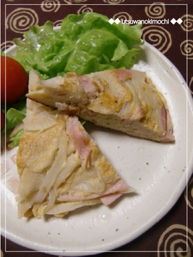 長芋の和風・スパニッシュオムレツ