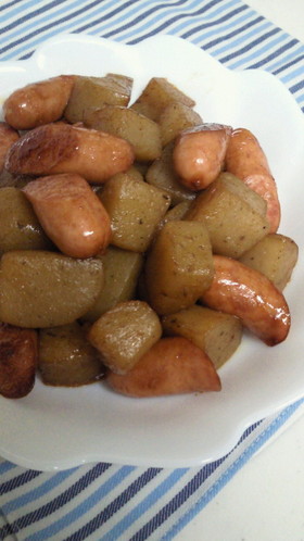 華麗なる?こんにゃくウインナー。