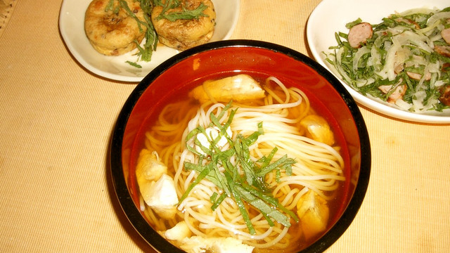 夏に美味しいささみの冷やしにゅうめん レシピ 作り方 By マリーゆう子 クックパッド