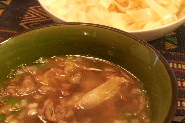 簡単ヘルシー 肉汁つけうどん レシピ 作り方 By きぃたんぬ ぼ クックパッド 簡単おいしいみんなのレシピが352万品