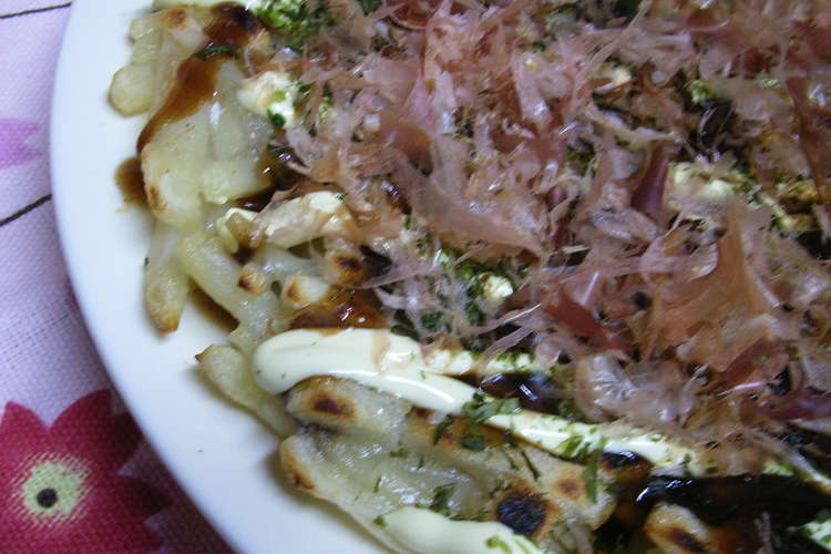 具はじゃが芋だけですが何かお好み焼き風 レシピ 作り方 By 雪ぴよ クックパッド
