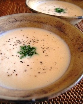 とろ～り濃厚な長芋のスープ