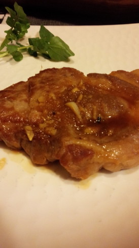 焦げない硬くない!豚ステーキの生姜ソース