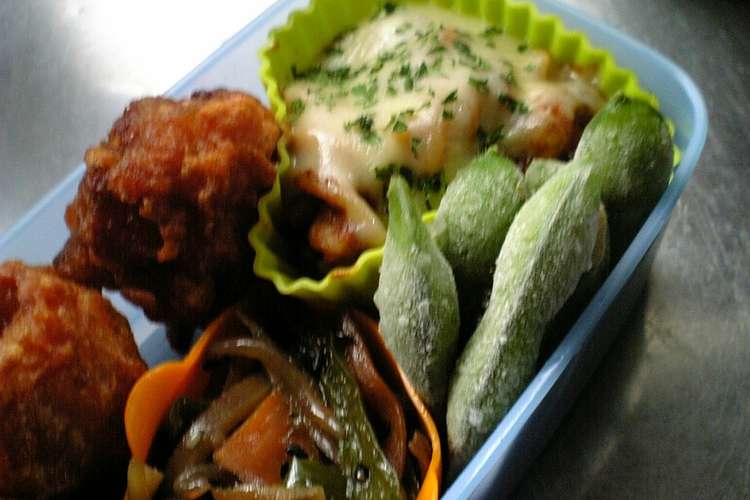 お弁当に 隙間にチャチャッと冷凍えだまめ レシピ 作り方 By Sacchiino クックパッド 簡単おいしいみんなのレシピが360万品