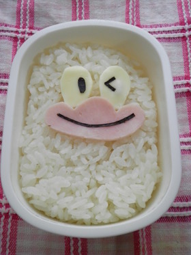 オバqキャラ弁 Q太郎 By ひぃこ クックパッド 簡単おいしいみんなのレシピが306万品