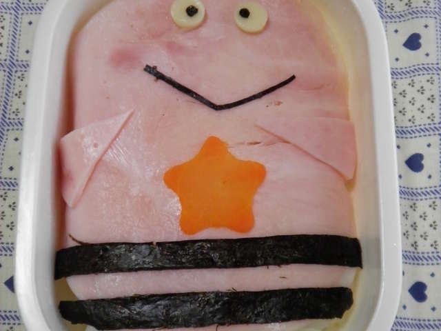 オバqキャラ弁 ドロンパ By ひぃこ クックパッド 簡単