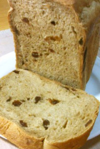 コーヒーシナモンレーズン食パン・ＨＢ使用