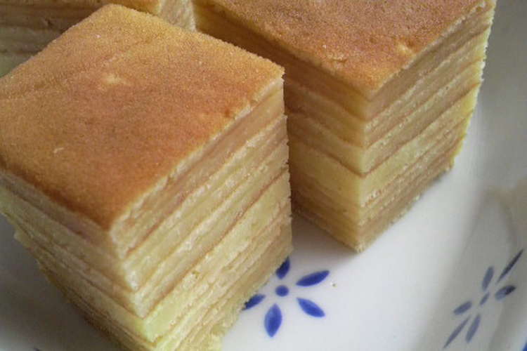ホットケーキミックスで簡単バウムクーヘン レシピ 作り方 By ｍａｎａ５３０ クックパッド 簡単おいしいみんなのレシピが350万品