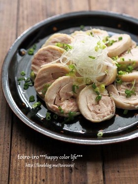 時短!!電子レンジde塩鶏チャーシュー♪