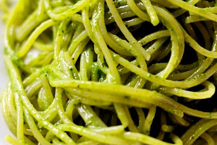 シンプルなジェノベーゼペーストのパスタ レシピ 作り方 By Valentino クックパッド 簡単おいしいみんなのレシピが367万品
