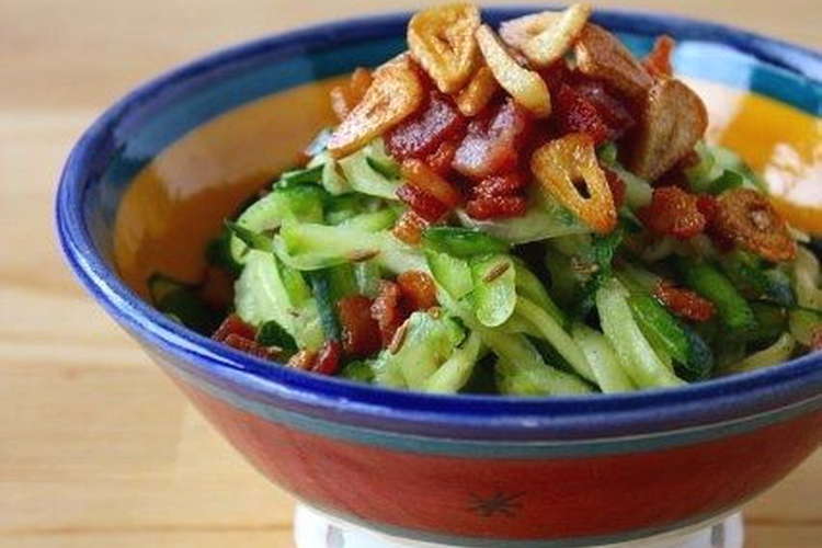 ズッキーニとベーコンのクミンサラダ レシピ 作り方 By Kt121 クックパッド 簡単おいしいみんなのレシピが368万品