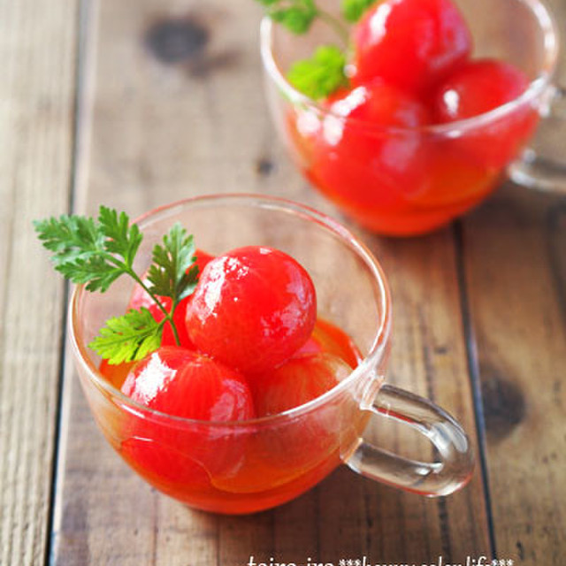 プチトマトのハニーマリネ レシピ 作り方 By トイロ クックパッド 簡単おいしいみんなのレシピが349万品