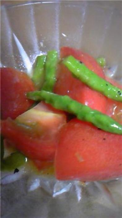トマトとアスパラの夏サラダ☆**の写真