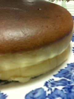 スフレタイプのチーズケーキ（*^^*)の画像