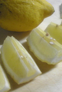 レモンの保存法