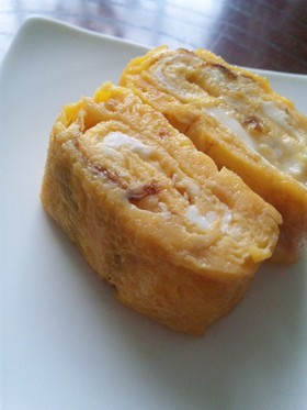 ◎納豆のタレ◎で だし巻き玉子焼き 風