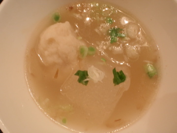 冬瓜とイカ団子のスープの画像