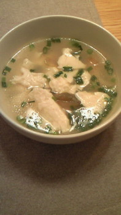 簡単☆豆腐とザーサイの中華スープの写真