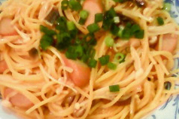 フライパンひとつで 和風きのこパスタ レシピ 作り方 By りぱりぱ クックパッド