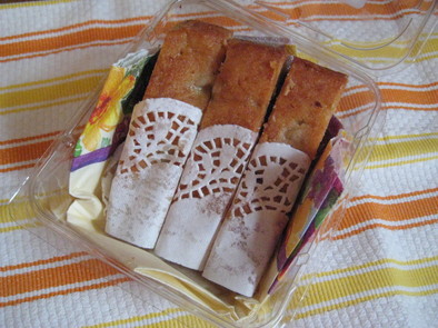 アーモンドプードルdeバナナケーキの写真