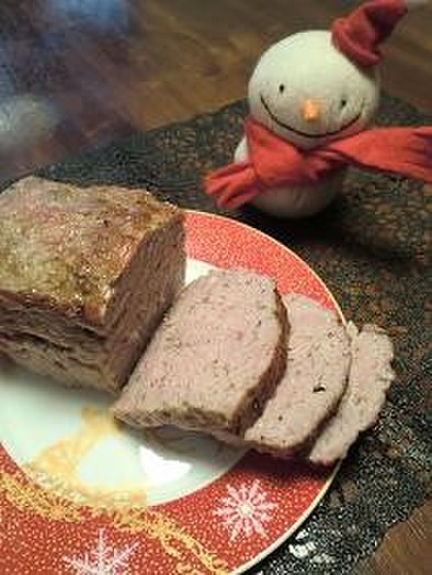 豚ひき肉の田舎風パテ　パテドカンパーニュの写真