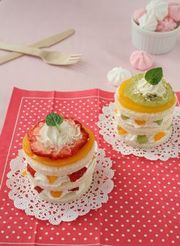 簡単!食パンフルーツケーキ♪の写真