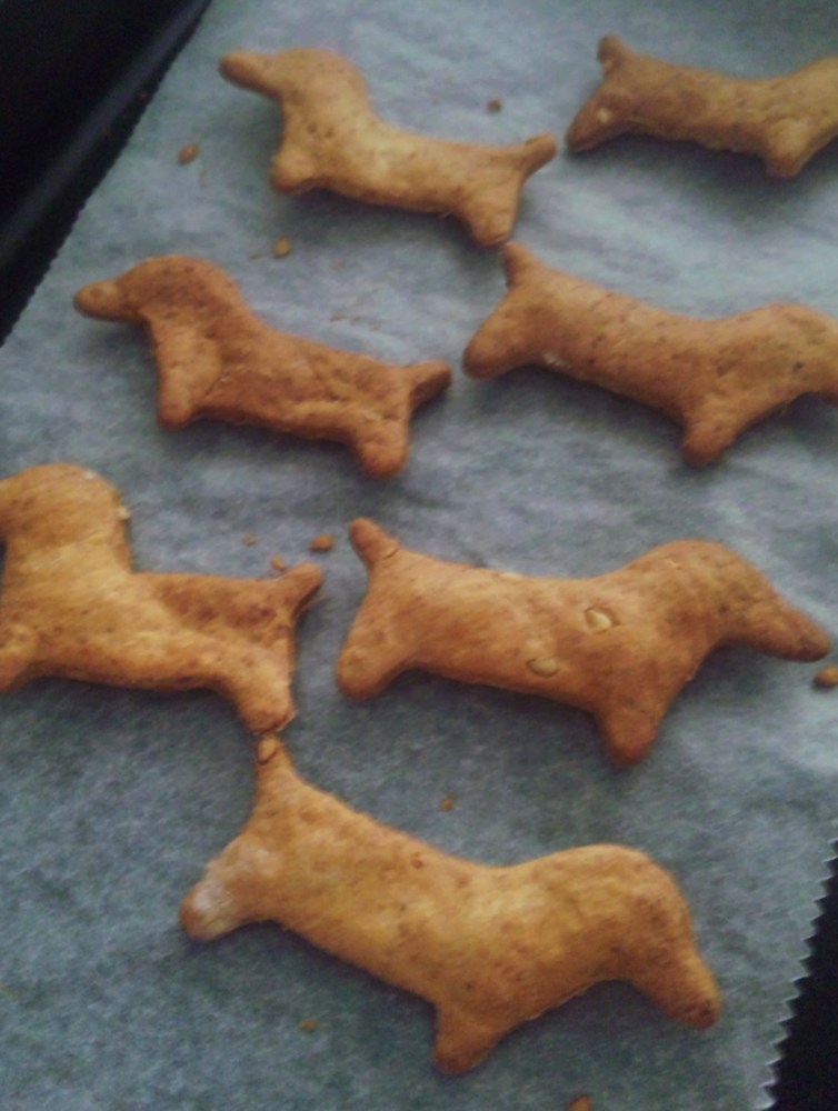 犬用クッキー♪　我が家のワンコの大好物の画像