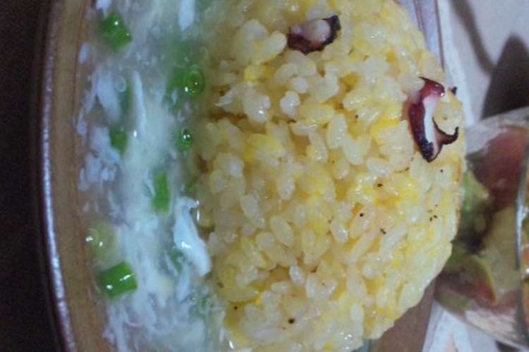 たこ入りあんかけチャーハン レシピ 作り方 By ぼっち クックパッド 簡単おいしいみんなのレシピが352万品
