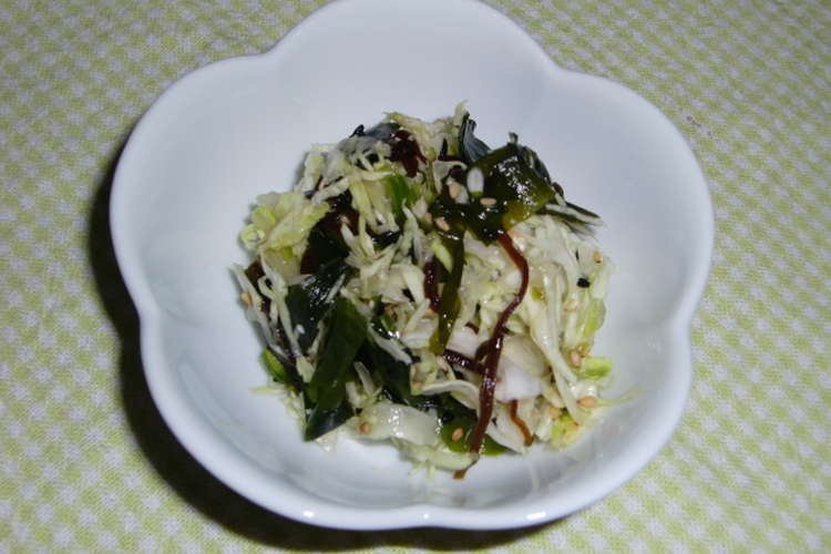 夏のお通じの友 キャベツダイエットサラダ レシピ 作り方 By クックパッド 簡単おいしいみんなのレシピが356万品