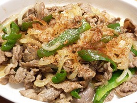 ラム薄切り肉で、超かんたんジンギスカン
