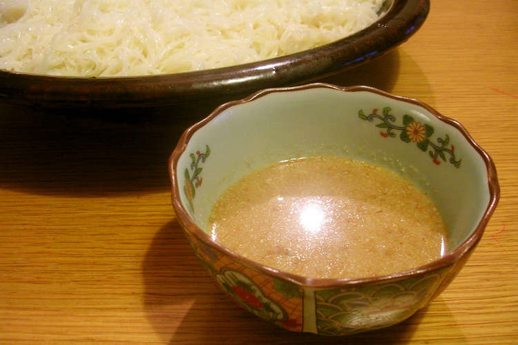 そうめんに 簡単 おうちで絶品ゴマだれ レシピ 作り方 By Wakwaksan クックパッド 簡単おいしいみんなのレシピが356万品