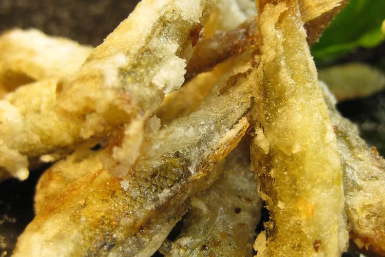 夏の定番 ハゼの唐揚げ ニンニク風味 レシピ 作り方 By れおんくんのママ クックパッド
