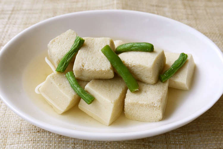 甘じゅわぁ 高野豆腐煮 レシピ 作り方 By 梅ミッキー クックパッド 簡単おいしいみんなのレシピが354万品