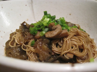 ナスと素麺の煮物の写真