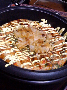 ★冷めても美味しい☆大和芋お好み焼き★