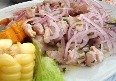 Ceviche - ペルーの基本セビチェの画像