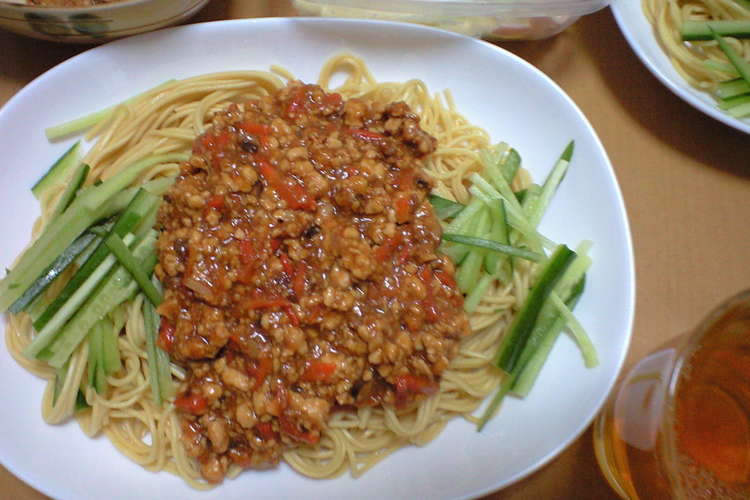 めっちゃ簡単 ジャージャー麺 レシピ 作り方 By ぱつ えり クックパッド