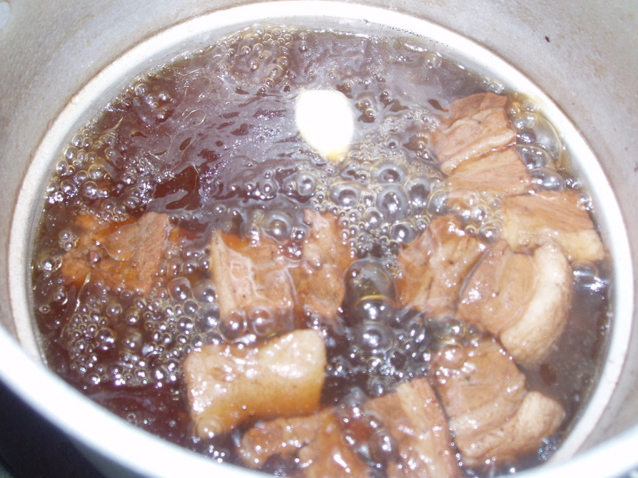 柔らかくておいしい　豚バラ紅茶煮の画像