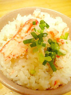 蟹缶で簡単においしく☆かにご飯の画像