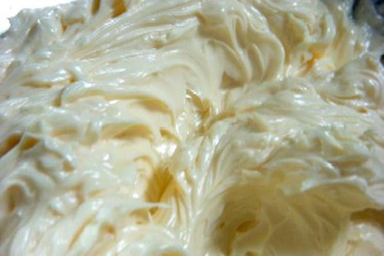 こってり くせになるバタークリーム レシピ 作り方 By Rockana クックパッド 簡単おいしいみんなのレシピが356万品