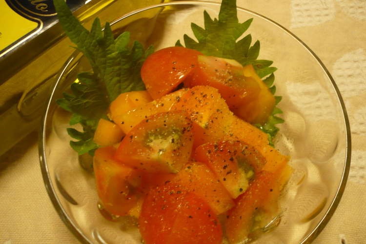 トマトの一番好きな食べ方 レシピ 作り方 By ココプリ クックパッド 簡単おいしいみんなのレシピが356万品