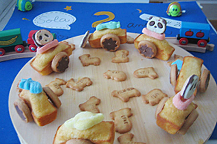 2才の誕生日ケーキ 電車 レシピ 作り方 By メルル家の食卓 クックパッド 簡単おいしいみんなのレシピが350万品