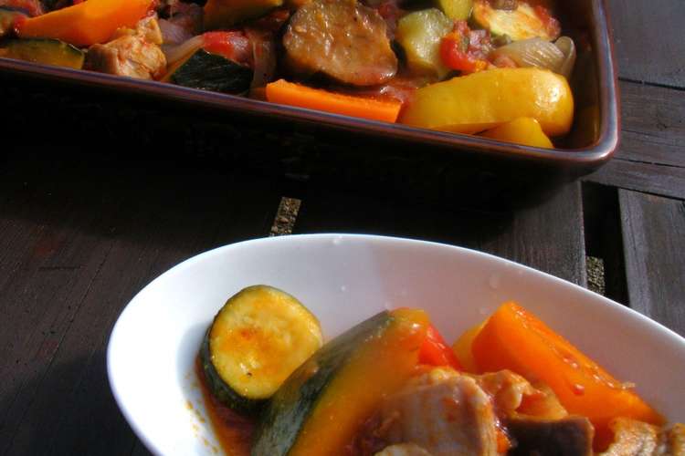 夏野菜の冷たいトマト煮 カポナータ レシピ 作り方 By Olive Leaf クックパッド 簡単おいしいみんなのレシピが373万品