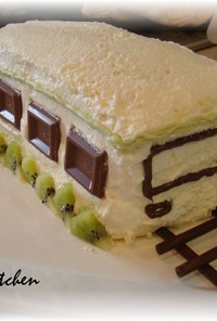 ☆電車☆の誕生日ケーキ