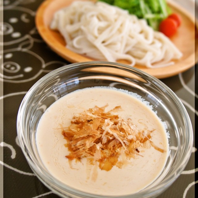 素麺 うどんに基本の豆乳味噌だれ レシピ 作り方 By あやプチ クックパッド 簡単おいしいみんなのレシピが359万品