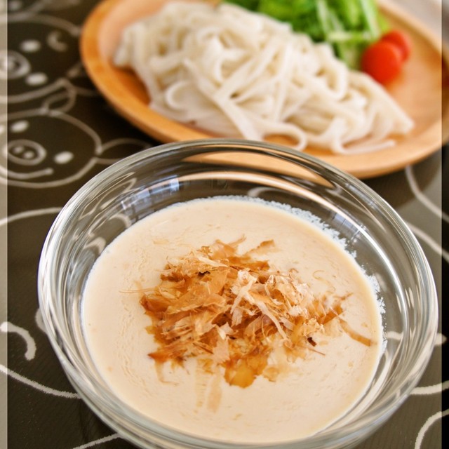 素麺 うどんに基本の豆乳味噌だれ レシピ 作り方 By あやプチ クックパッド 簡単おいしいみんなのレシピが366万品