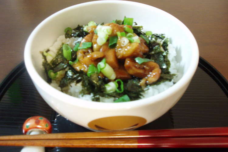 てりっ照り焼きチキン丼 お弁当にも レシピ 作り方 By 猫柳商店 クックパッド 簡単おいしいみんなのレシピが360万品